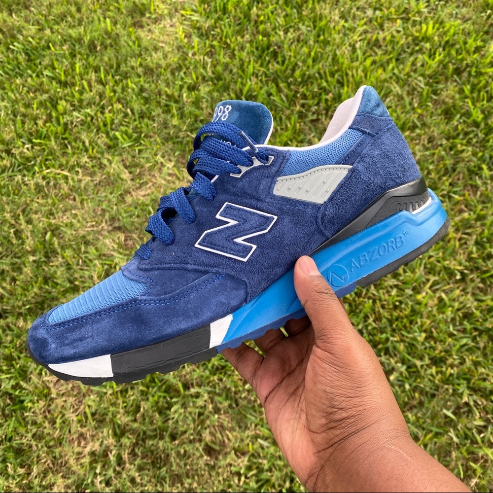 New Balance Blue Athletic Shoes